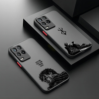 Anime Berserk Handsome For OPPO Realme 11 20 9 9i 8i 8 7i 6S 6i 6 5i 5 Pro Plus Global TPU Frosted Translucent Phone Case