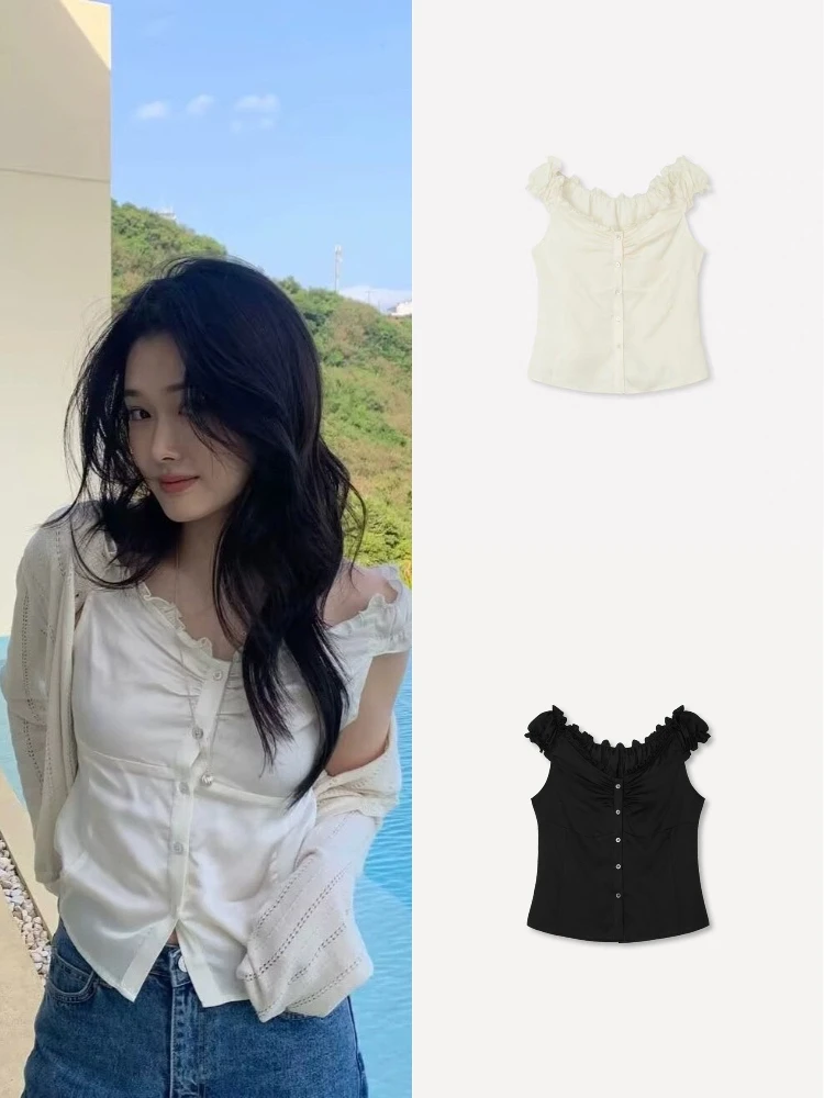 

ort Sve Slim Fit женский утюг Sweet Sexy Versatile Wood ain Qui очень модный повседневный утюг