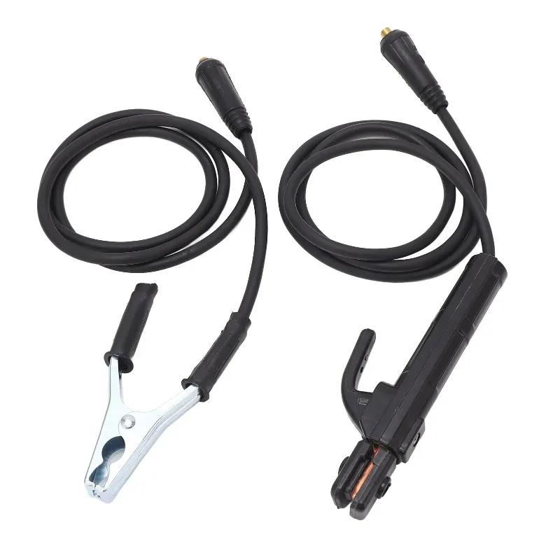 

Welding Electrode Holder 200A Better Electrical Conductivity Safe Welding Machine Ground Clamp Resistant for Shipyard