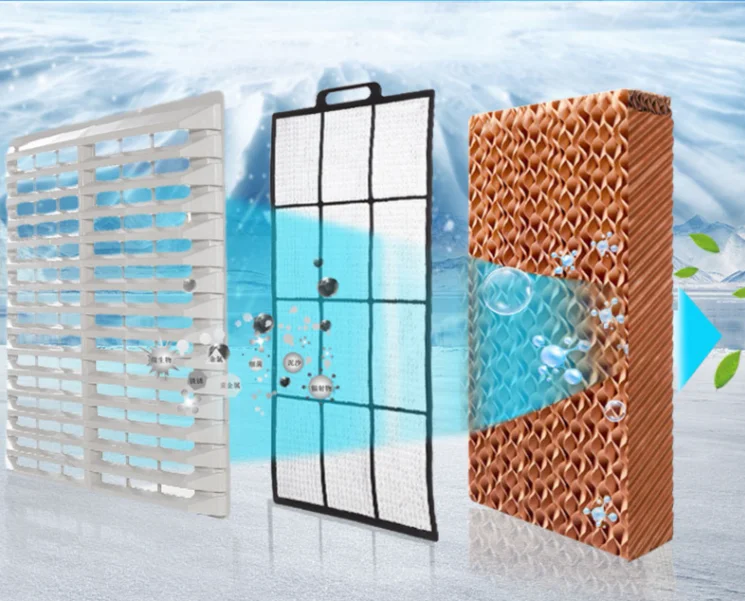 AC 380V Operating Voltage Wall-Mounted Air Cooler Window Type Water Fan with Cooling Function for Air Conditioners view 5