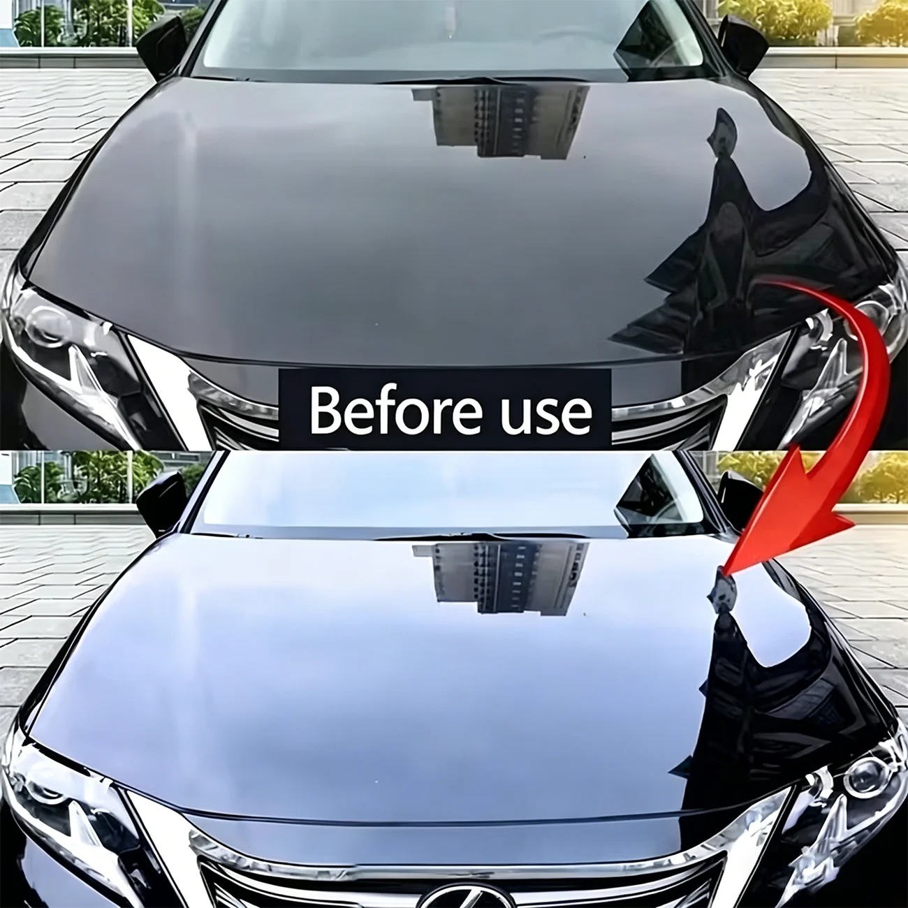 Multi-Use Car Glazing Spray Wax, Fast Application, Instant Glossy Shine & UV-Resistant Paint Maintenance Coating view 4