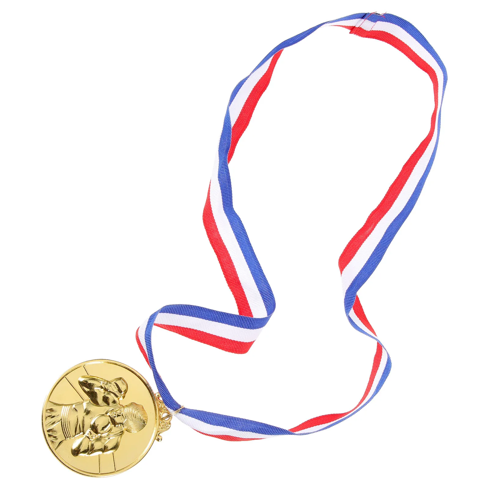 

5pcs Sports Medals Metal Award Race Reward Competition Medal Decorative Zinc Alloy Medals For Party Honor Prize