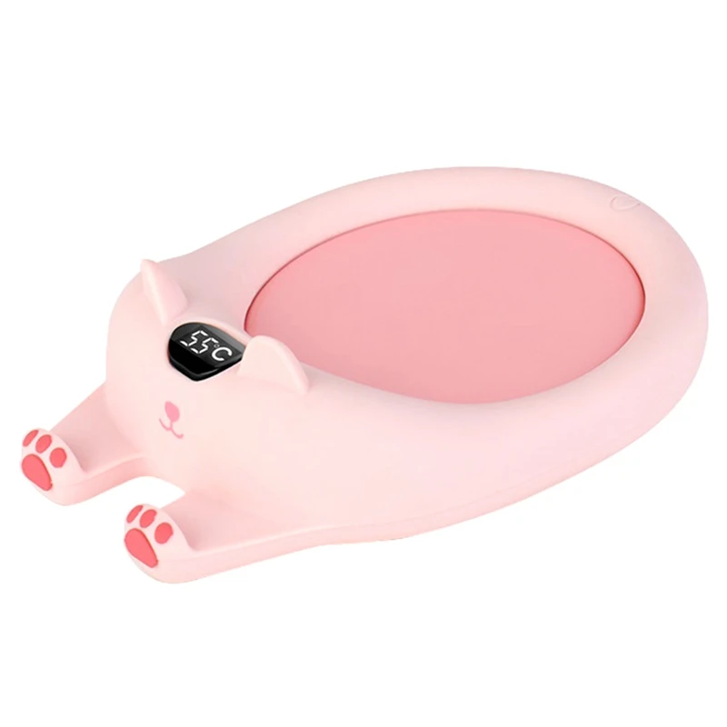

Cup Warmer Coffee Thermal Coaster with 3 Adjustable Temperatures Max 75℃ Heat Preservation Heating Coaster