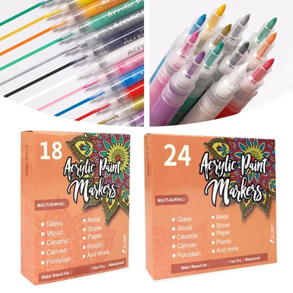 새로운 컬러풀 방수 3D 네일 아트 그래피티 마커 펜 DIY 네일 드로잉 라이너 도구 추상 라인 매니큐어 페인팅 도구