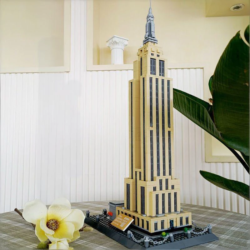 

New York USA Landmark Building Blocks Set World Famous Architecture Ornament Bricks Model Toys Gifts Home Decoration Collection