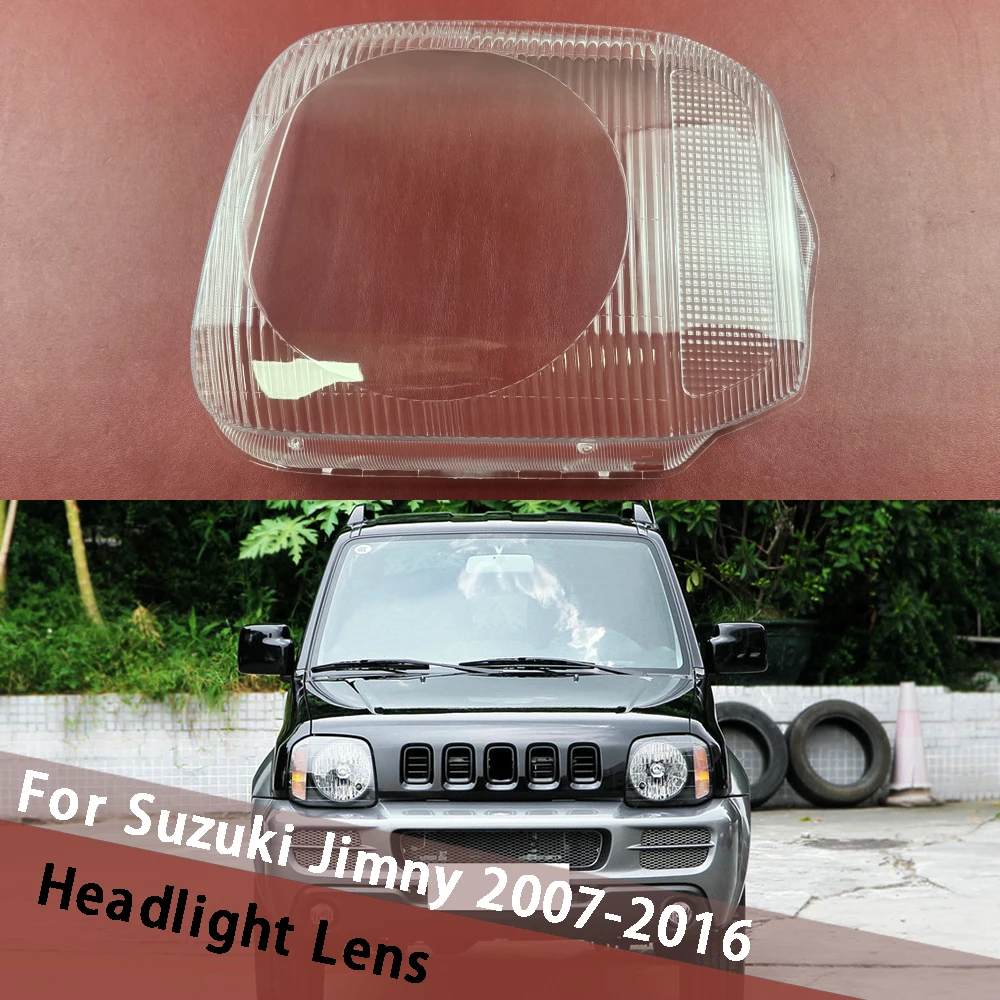 

For Suzuki Jimny 2007-2016 Car Headlamp Shell Lampmask Headlight Cover Transparent Housing Lamp Shade Lens Mask Plexiglass