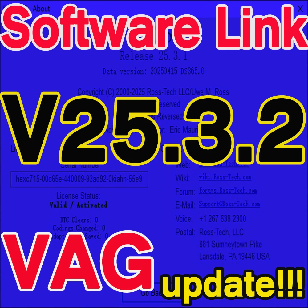 تحديث البرنامج HEX 2025 VAG CDM Obd2 الماسح الضوئي VAG HE X V2 واجهة USB لشركة فولكس فاجن أودي سكودا مقعد غير محدود VINs متعدد اللغات TODL #2