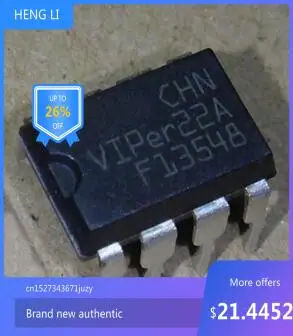 

100PCS VIPer22A VIPer 22A IC DIP-8