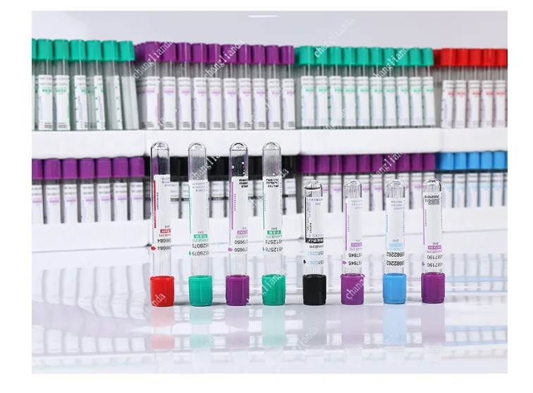 10ml/5ml/2ml Sterile Buffered Sodium Citrate 1：9 Blood Collection Coagulation Tubes 100pcs Plastic Tube Pet