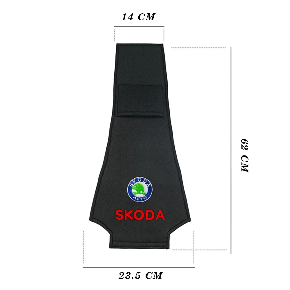 

Car Sticker 2025 New Car Headrest Cover Auto Seat Headrest Cushion Neck Pillow Case for Skoda Octavia Fabia Rapid Yeti Kodiaq Su