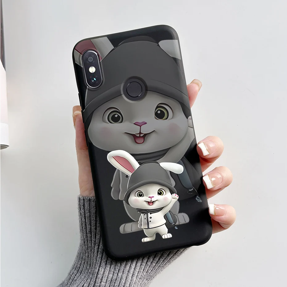 For Xiaomi Redmi Note 5 Case Redmi Note 5 Pro Cover Cute Bear Cartoon Frog Shockproof Silicone Soft Bumper For Redmi Note5 Funda