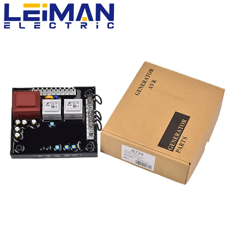 R726 AVR Leroy Somer Brushless Generator Automatic Voltage Regulator Electronic Component Supply Big Power Control stabilizer