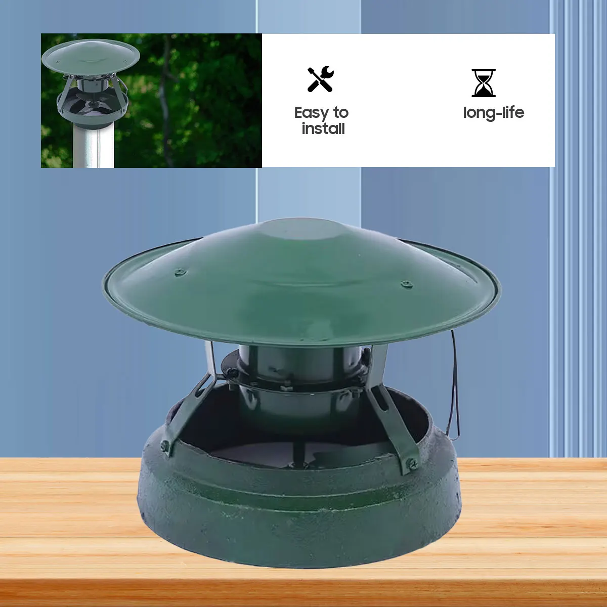 المدخنة المدنية المستحثة مشروع مروحة الحديد مدخنة العادم صب آلة الدخان العادم مروحة تهوية الاستخدام المنزلي 60 واط