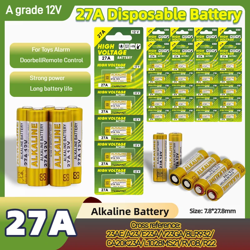 A27 27A 12V Alkalin… - image