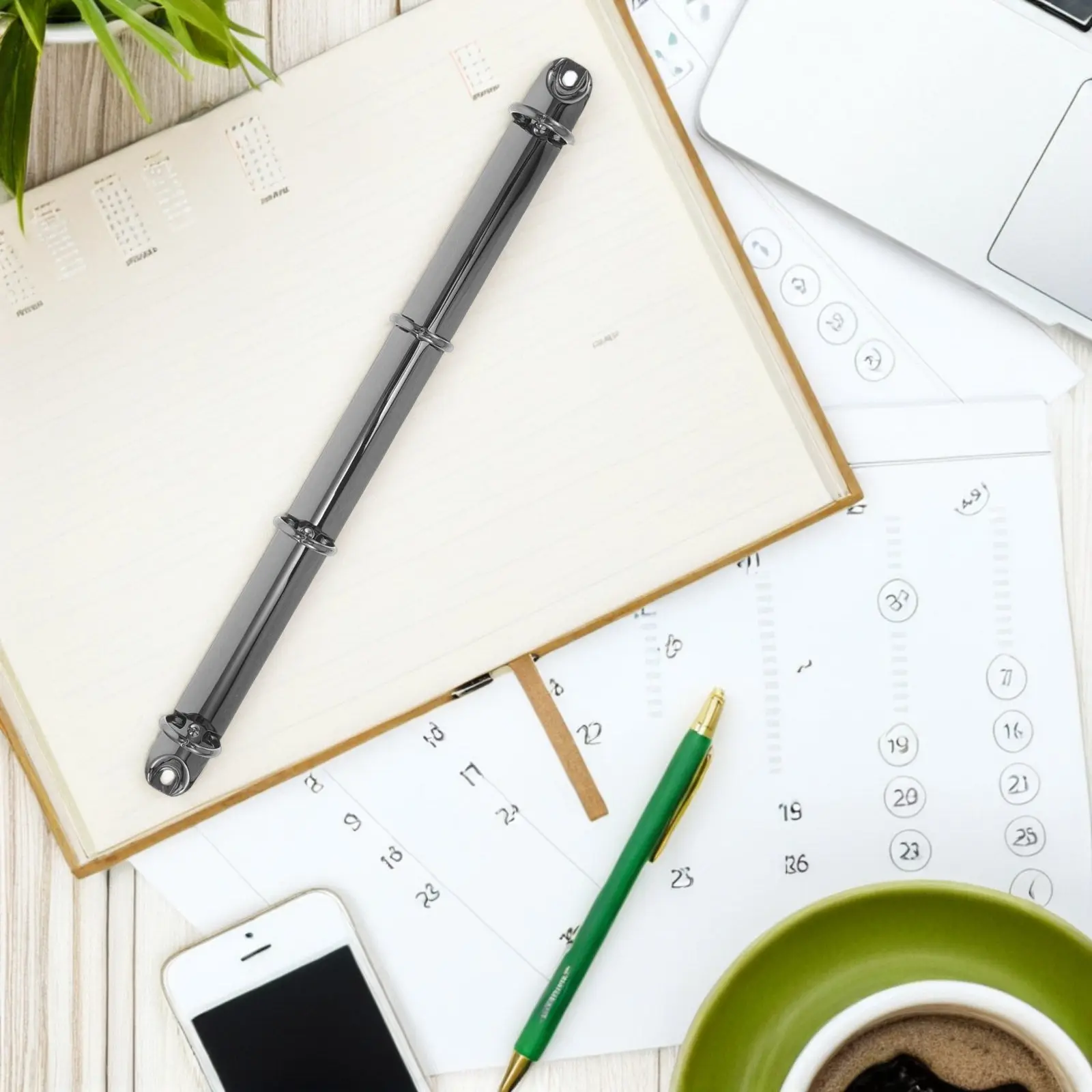 A4 Loose Leaf Metal Binder Rings Notebook Binding Spine Replacement Kit Office School Travel Ring Binder Mechanism