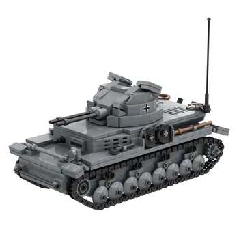 二戰德軍坦克 Panzer I II III IV Flakpanzer MK103 軍事積木玩具軍隊積木組裝套裝,相容於其他品牌 10 最佳銷售 樂高二戰德國士兵 - №10