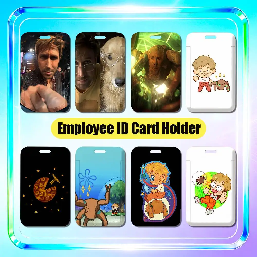 For Ryan Gosling Project Hail Mary Employee ID Card Holder Office Badge Student Work Bank Credit Holders Hard Case Shell