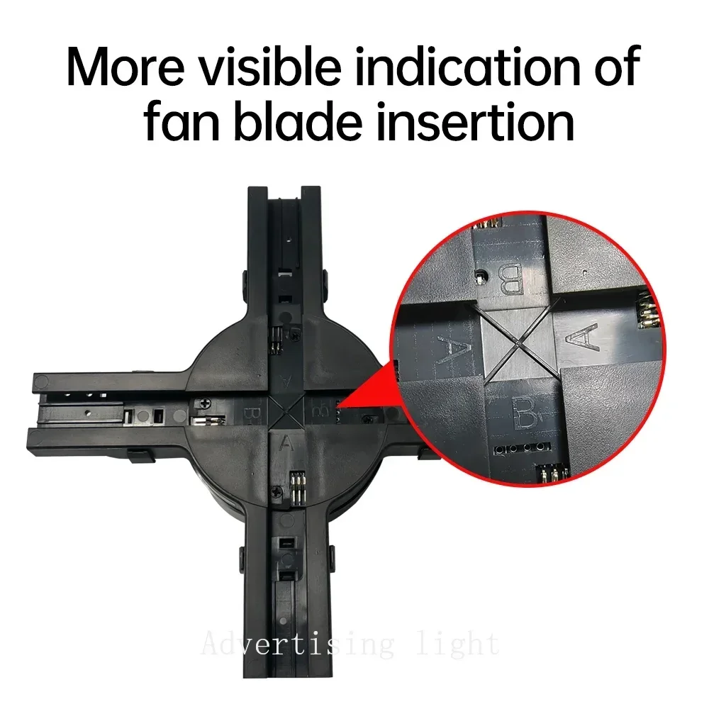 Newest 42-60cm 3D Hologram Fan Projector Wifi LED Holographic Player support Video Shop Supermarket Advertising Display Light