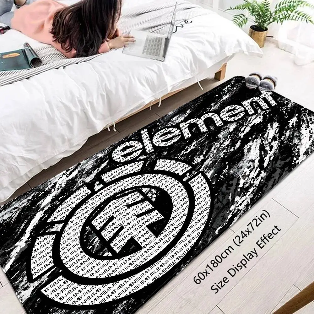 E-Element skateboard logo Entrance Door Mat Nordic Style Home Doormat Bathroom-Toilet Mats Bedroom Hotel Decor Mat