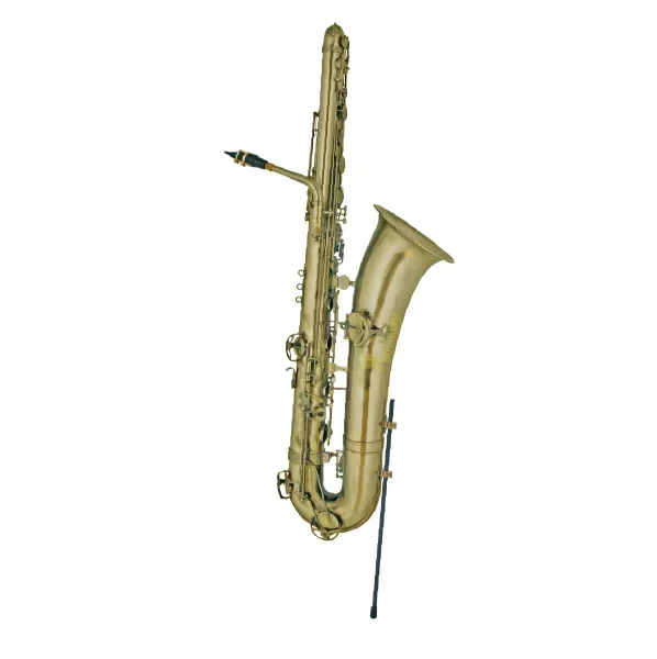 China Factory Brass Wind Musical Instrument Bass Saxophone