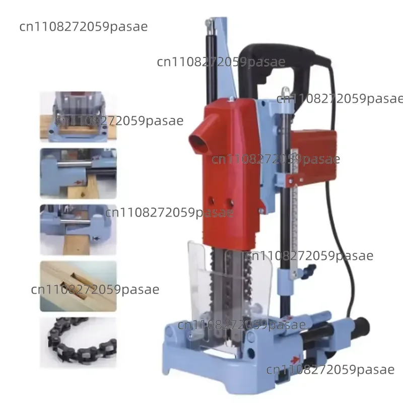 Carpenter Portable Deep Groove Chain Mortiser DIY Power Wood Tools Carpenter Frame Door Lock Hole Drill For Sale