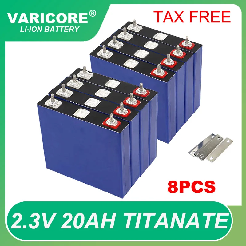 

Литий-титанатный аккумулятор LTO 10C, 2,3 В, 20 Ач, 8 шт.