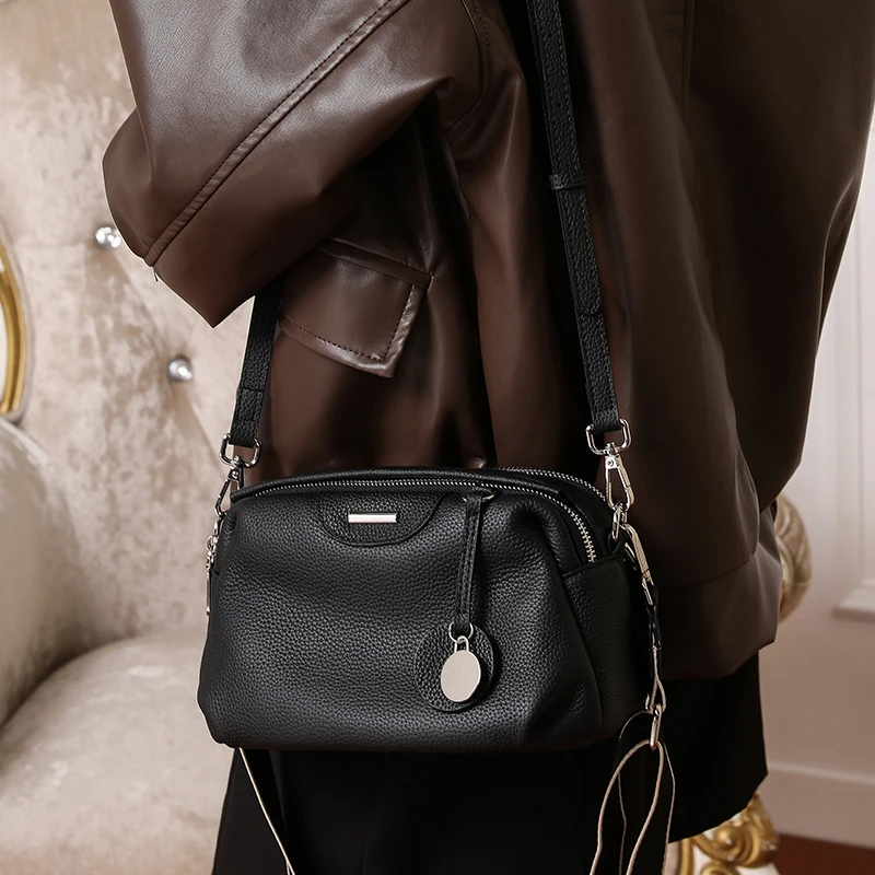 

Женская сумка через плечо из воловьей кожи в стиле ретро, женские сумки через плечо из натуральной коровьей кожи, женские роскошные модные дизайнерские сумки, кошельки