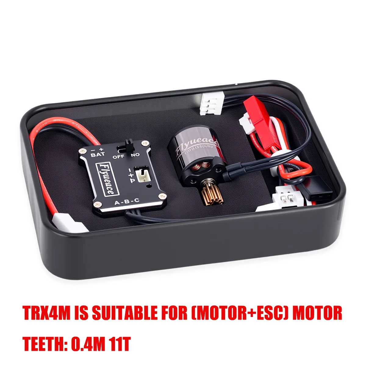 25A 1212-3500KV power upgrade 1/18 remote control car TRX4M external rotor motor brushless combination