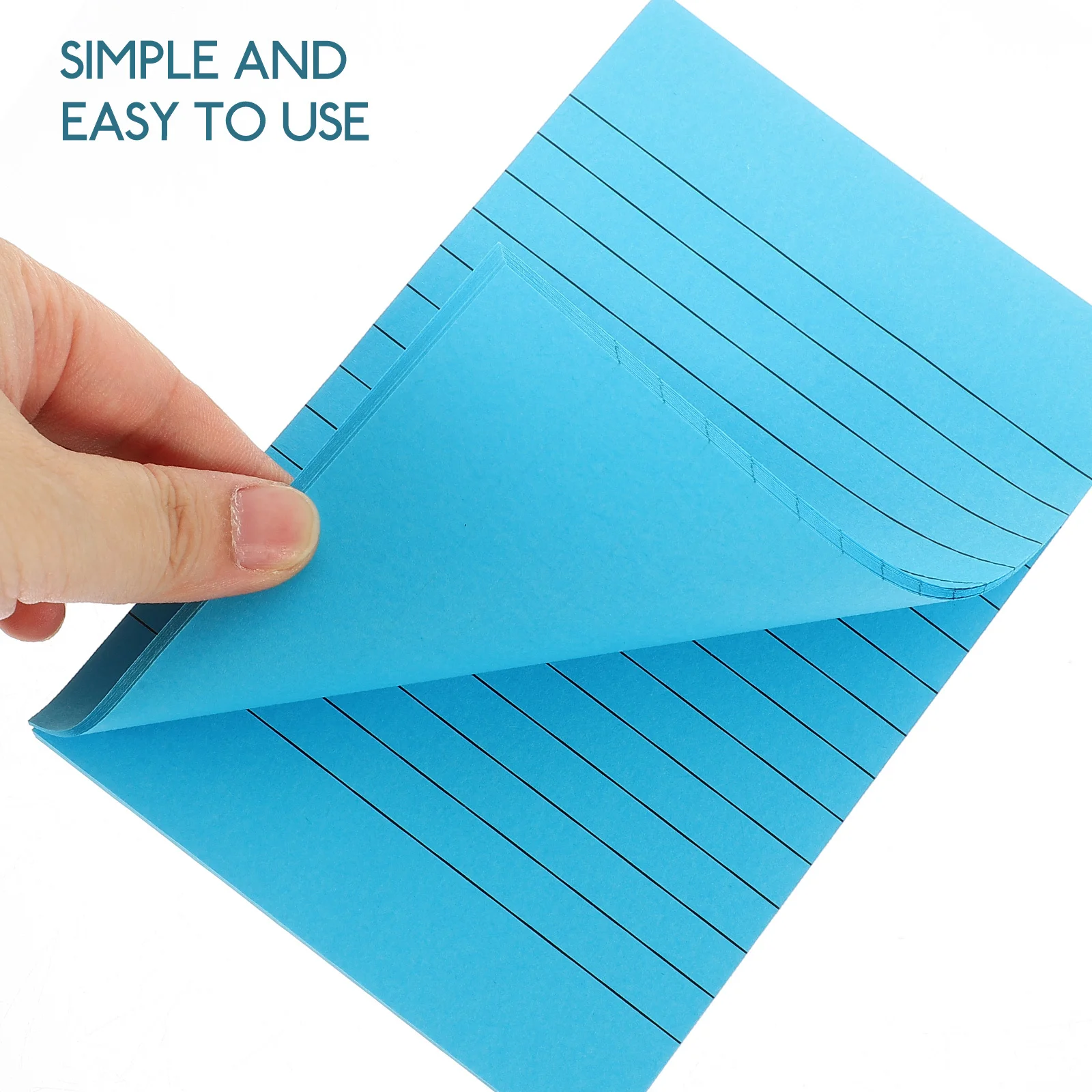 5 Books Memo Stickers Functional Lined Self-Stick Note Pads Office School Supplies Sticking Pads Note Stickers