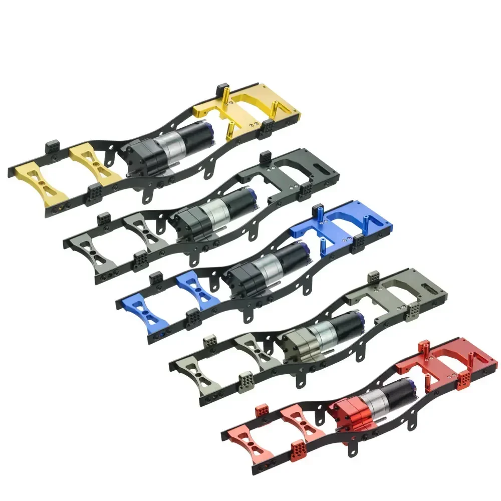 โลหะ RC Body CHASSIS กรอบชุดสําหรับ WPL C14 C24 1/16 รถอัพเกรดรถบรรทุกรถอะไหล่ฐานล้อประกอบ SHELL กรอบ