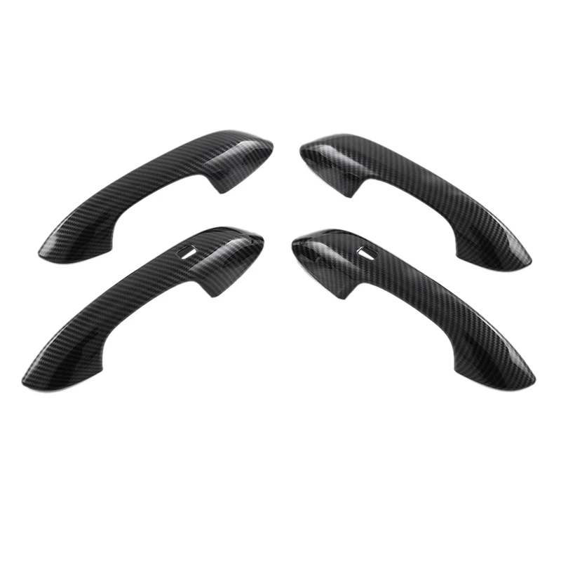 

Car Outside Exterior Door Handle Cover Trim Protective Carbon Fiber Look For BYD TANG-A92D