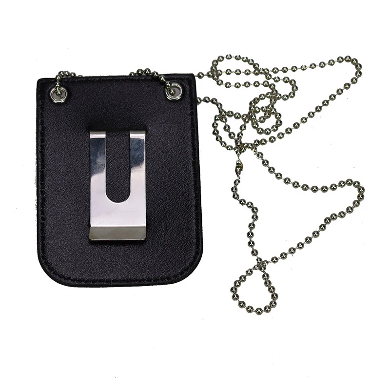 PESENAR Police Series Children Zinc Alloy Badge Holster Necklace Game Wear Accessories Dual-use Badge Waist Clip Back Clip image 2