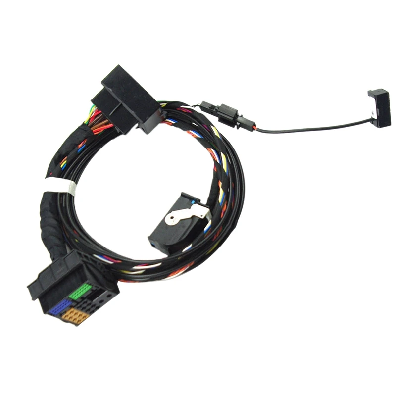 Car 9W2 Bluetooth Module Plug Play Wiring Harness Microphone For Golf MK6 Passat B6 Tiguan Jetta MK5 RCD510 1K8035730D