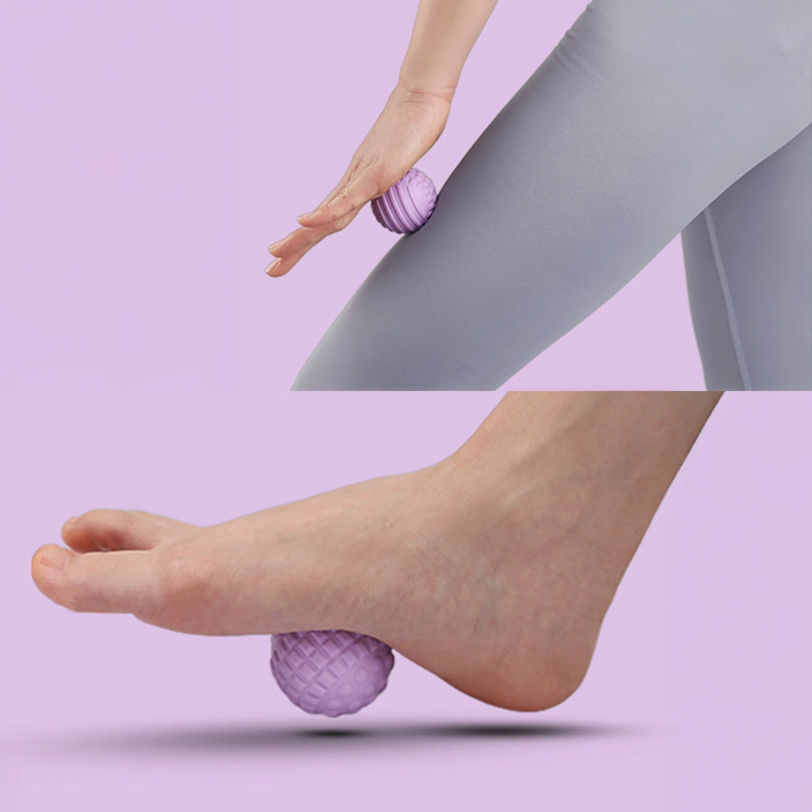 

Массажер с шипами, роликовый шарик, физиотерапевтические массажные шарики для снятия стресса, миофасциального релиза