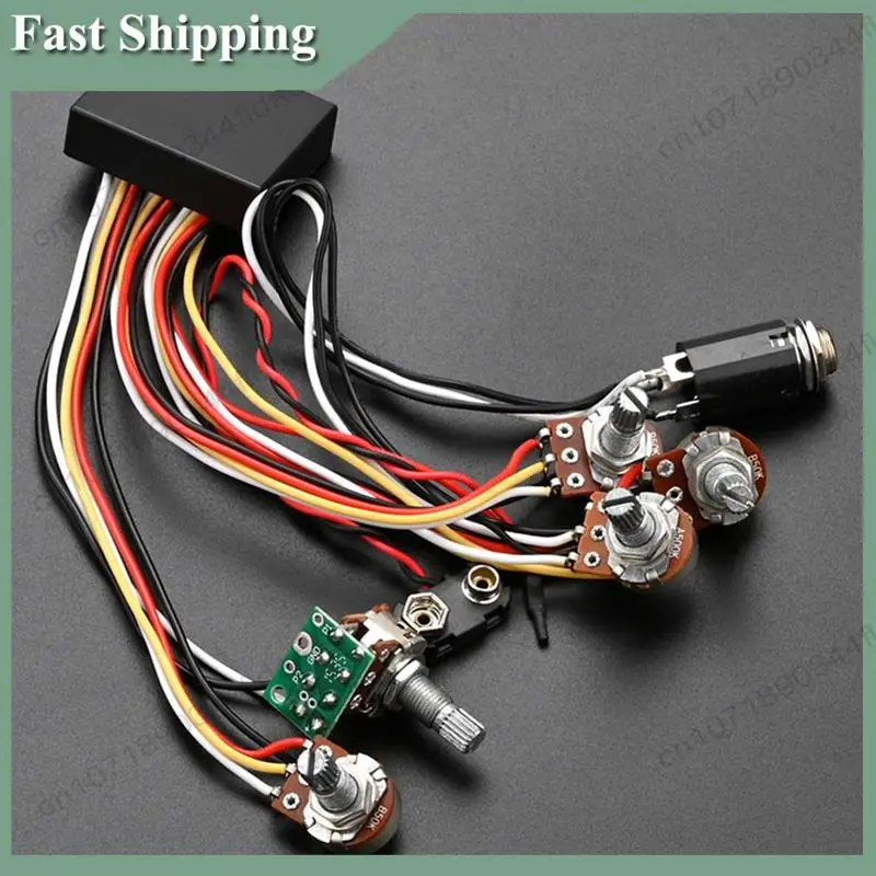 

-A94Z Bass 3 Band Active & Passive EQ Equalizer Preamp Circuit For Bass Pickup