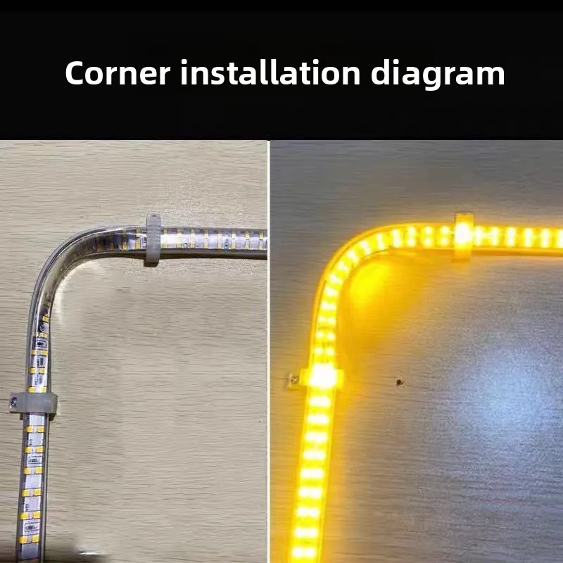 LED3014/3528/5050Light Strip Clips Plastic Fixed Hard Buckle Clips Light Strip Line Clips