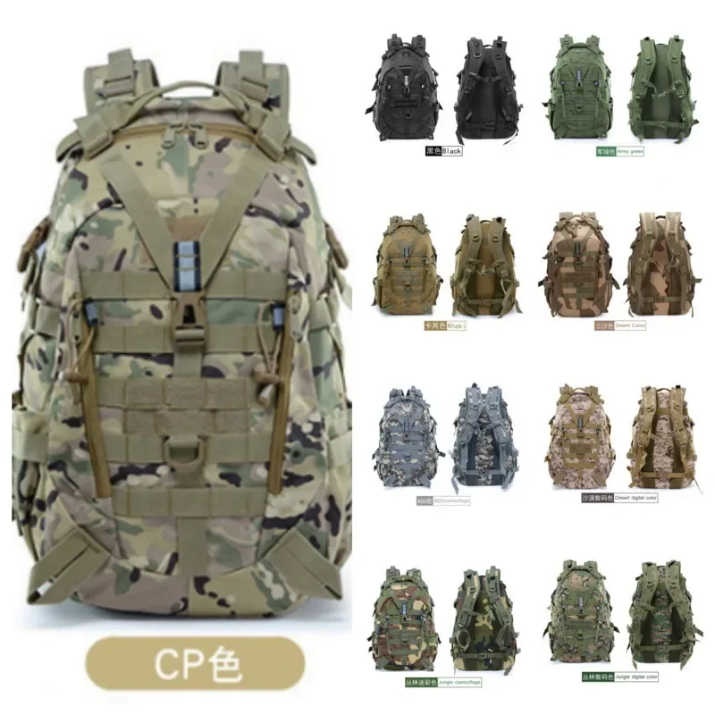 

Men's Backpack For Hiking Off-road Camping Men's Camouflage Sports Outdoor Tactics Multifunctional And Multi Style Backpack