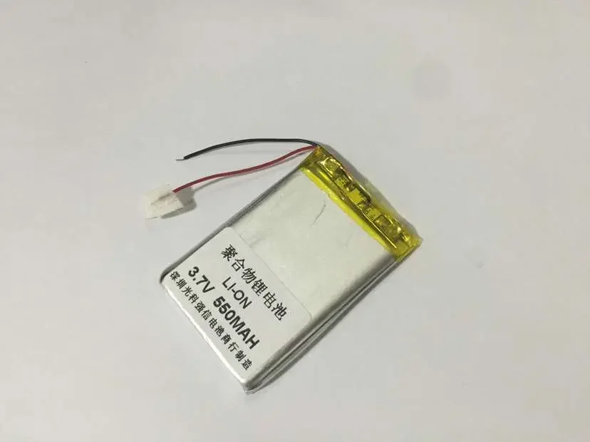 แบตเตอรี่ลิเธียมโพลิเมอร์ 3.7V แบบ capacitive ใหม่ 403551   เครื่องนําทาง GPS MP4 550MAH / อุปกรณ์ / มินิ