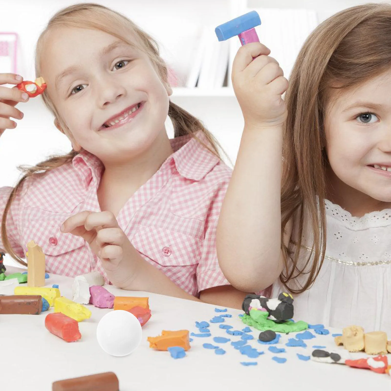 

6Pcs Tabletop Soccer Balls Portable Mini Football Replacement Balls Compact Small Table Soccer Accessories for Indoor Outdoor