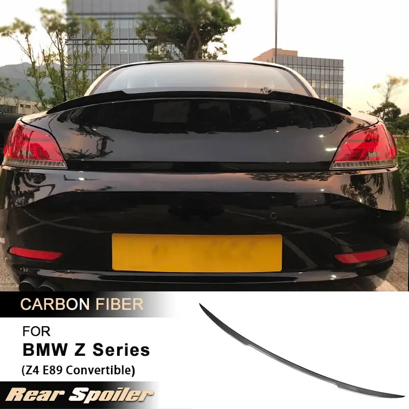 

Car Rear Trunk Spoiler Wings for BMW Z Series Z4 E89 Convertible 2-Door 2009-2015 Racing Rear Spoiler Boot Wing Lip Carbon Fiber