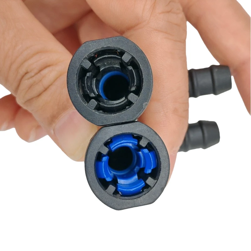 7.89mm Fuel line quick connector 90 degree SAE 5/16 Fuel pipe fittings for Volkswagen Tiguan and Lotus Car 2pcs a lot