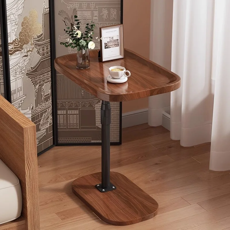 Movable Sofa Side Table Simplicity Coffee Table C Shaped Beside Table Living Room Modern Light Luxury Style Portable Adjustable