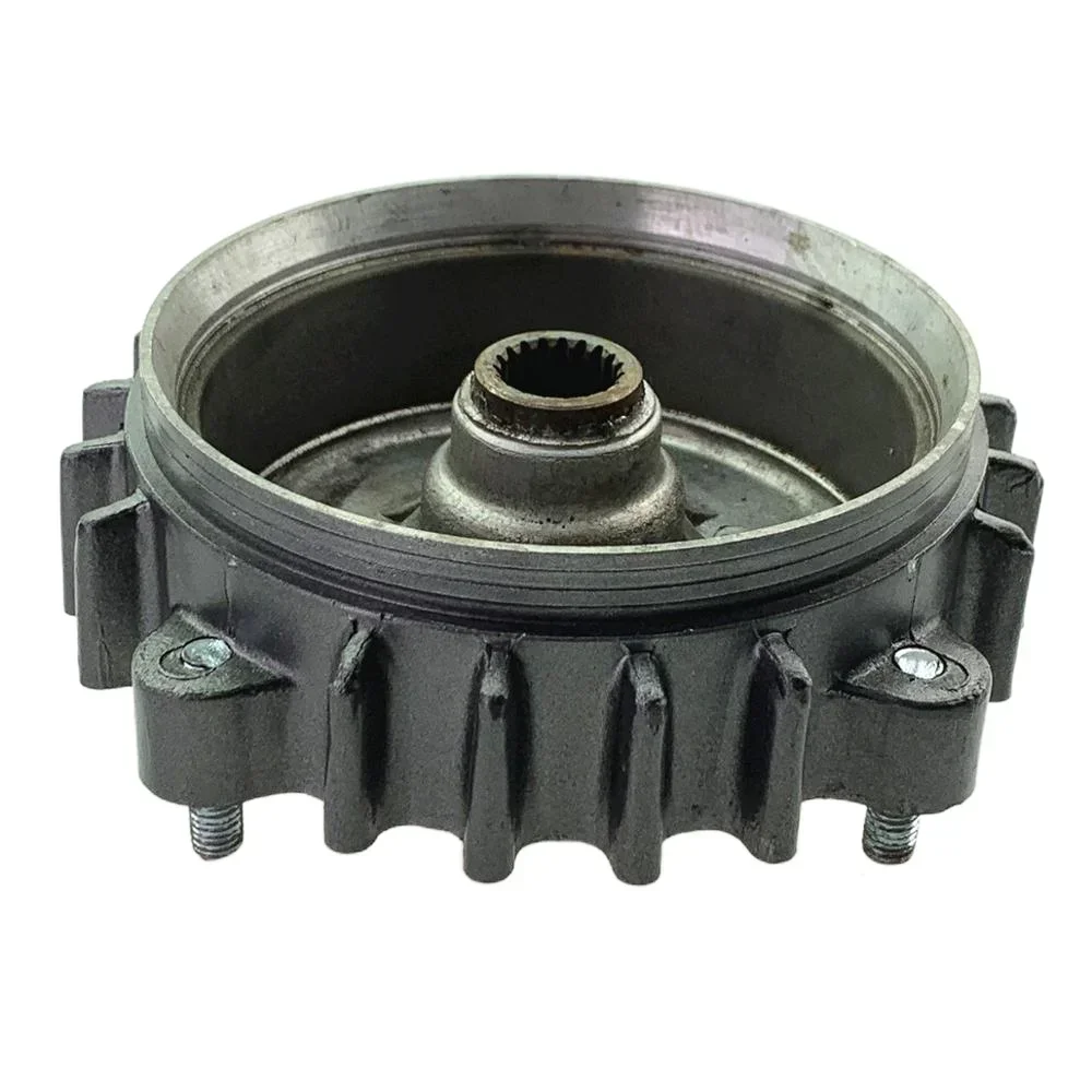 For  CG125/GN WH100T rcycle Front and Rear Aluminum Wheel Steel Ring Mesh Wheel Brake Drum Cover Hub Cover Steel Strip