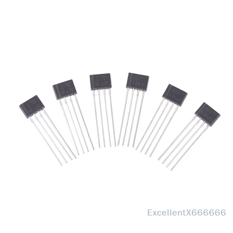 10PCS Fan Motor Hall Effect Sensor ATS276 ATS276H AH277 YS276 EG276 276 Series SIP-4 for Computer & Electronics