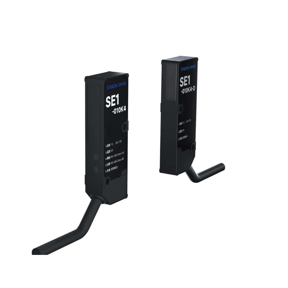 High Precision Industrial Laser Edge Detection Sensor RS485 IP67 Waterproof DC12-24V