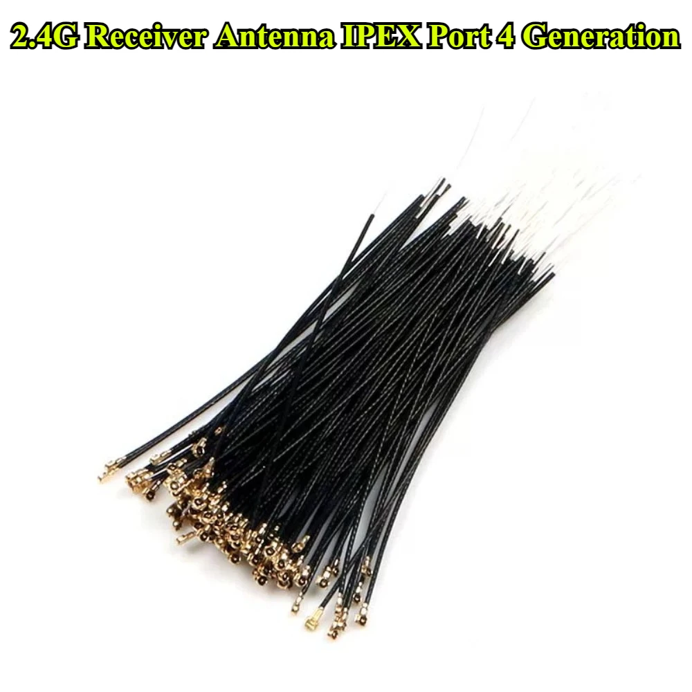 2.4G Receiver Antenna IPEX Port 4 Generation For FRSKY JR SPEKTRUM FLYSKY RF204W RF201S Walkera Jumper Radiolink Receptor Aerial