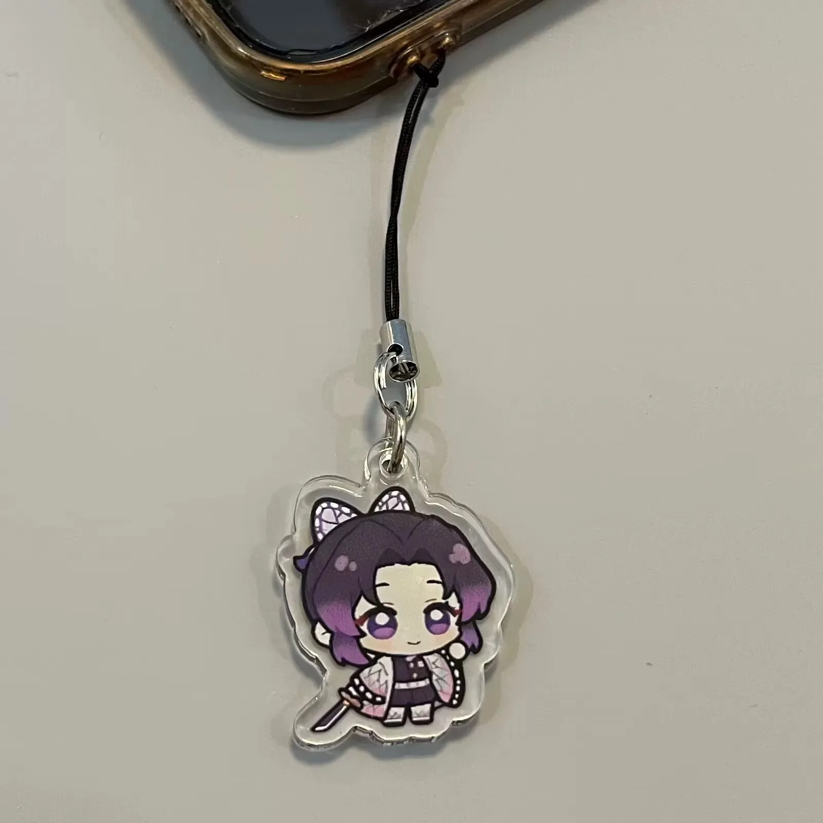 Neuer Demon Slayer Kamado Nezuko Agatsuma Zenitsu Cartoon Q-Version Acryl-Handykette Kreativer Niedlicher Hochwertiger Rucksackanhänger – Detail 9