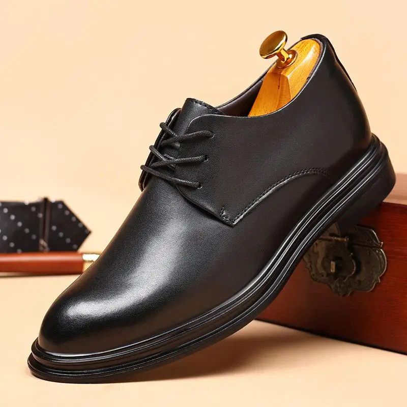 

Leather Shoes Breathable Men'S Rubber Shoes Casual Shoes Loafers Office Shoes JZ-1995