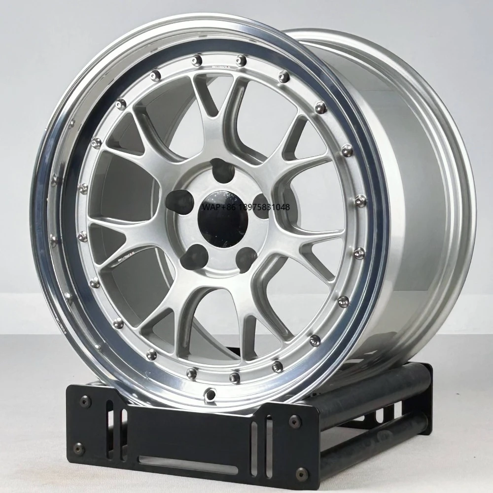 

2 Piece 5x120 Wheels 17 18 19 Inch Rims Alloy Silver Face Wheels for E30 E36 E46 E90 E91 E92 E93 F30 F80 F82 F87 LM-R