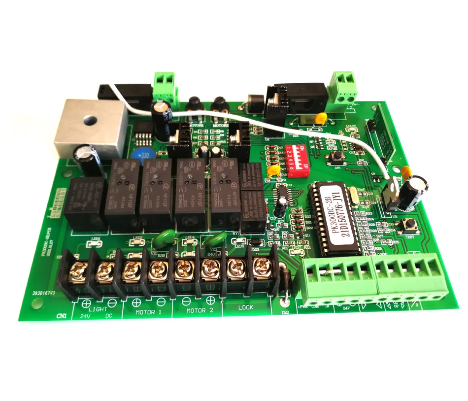 24VDC swing gate opener control unit motherboard PCB motor controller circuit board card for solar 24VDC swing gate motor opener